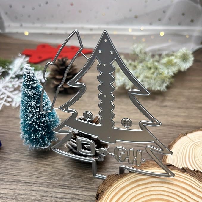 Festivals Metal Cutting Die for Scrapbooking, Christmas Cut Stencils for DIY - Image 9