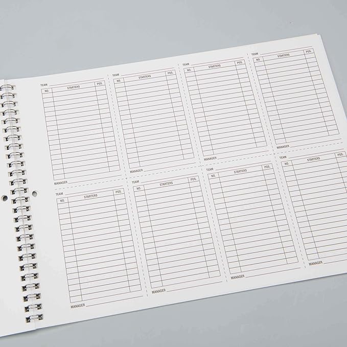 CHAMPROBaseball Score Book