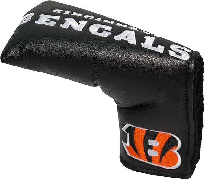 Team Golf NFL Vintage Blade Putter Cover Golf Club Vintage Blade Putter Headcover, Form Fitting Design, Fits Scotty Cameron, Taylormade, Odyssey, Titleist, Ping, Callaway