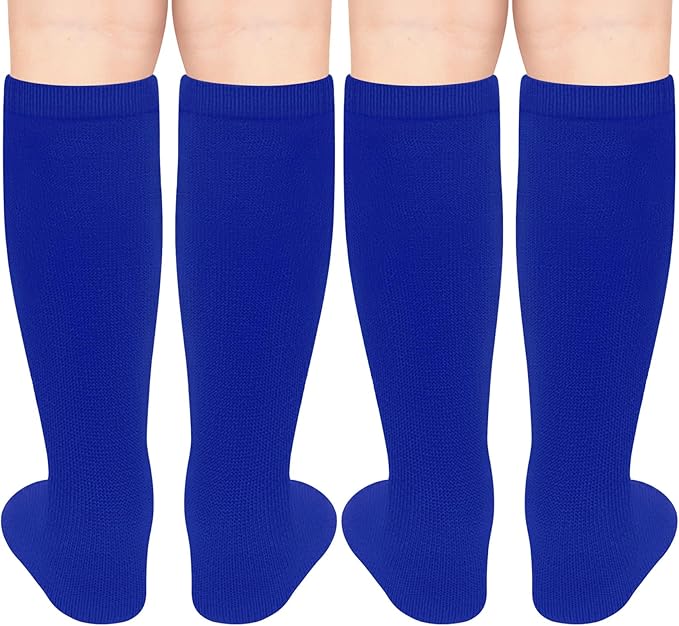 qikqik Toddler Soccer Socks Kids Soccer Socks Boys Baseball Sock Youth Football Sock Girls Softball Accessories Team Sports