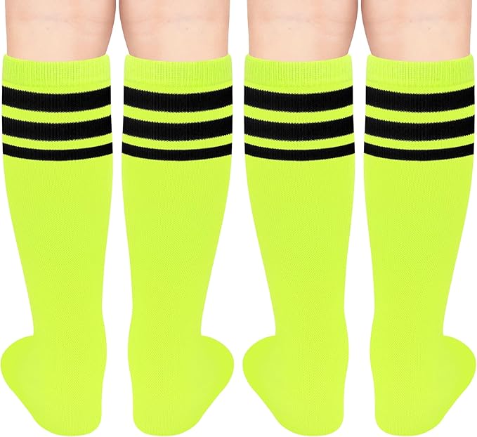Olreco Toddler Soccer Socks Kids Baseball Socks Youth Softball Sock for Girls Boys Football Sock Boys Athletic Accessories