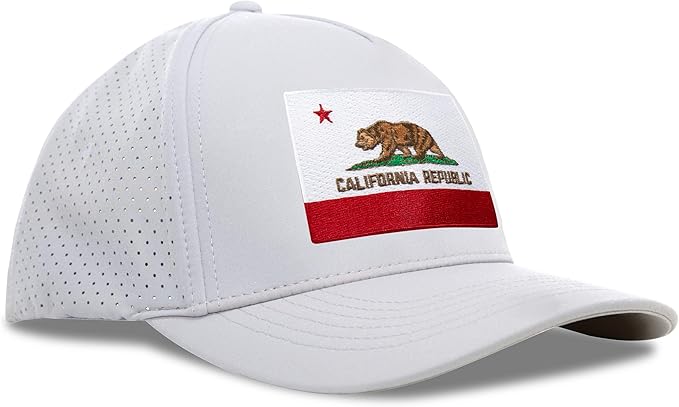 Performance Golf Hat – Adjustable Snapback Trucker Baseball Cap for Men & Women - Jetset Series