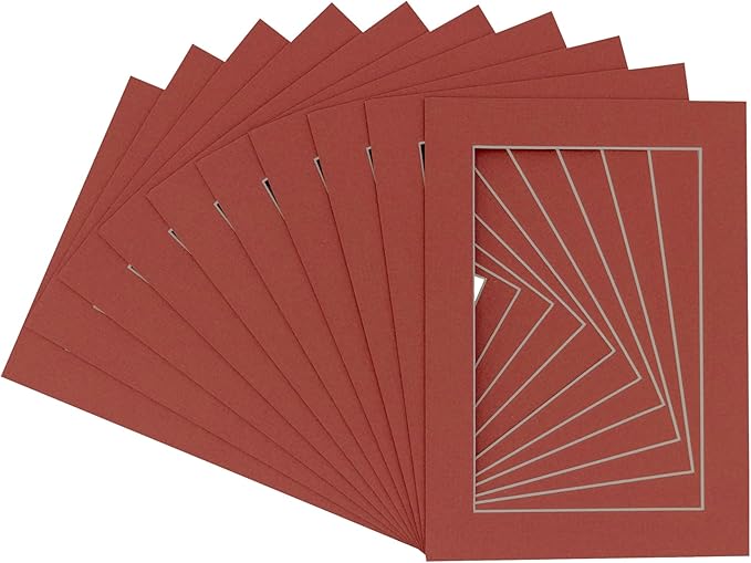 Pack of TEN 11x14 Mats Bevel Cut - Image 2