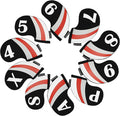 Craftsman Golf US Flag Neoprene Golf Club Head Cover Wedge Iron Protective Headcover for Callaway, Ping, Taylormade, Cobra, Etc.