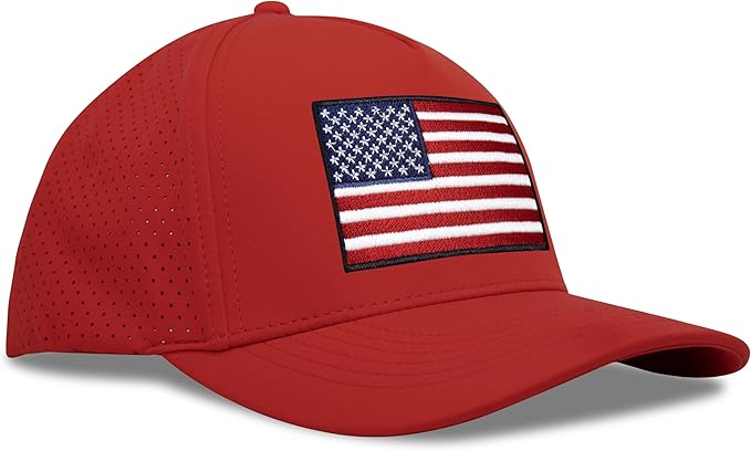 Performance Golf Hat – Adjustable Snapback Trucker Baseball Cap for Men & Women - Jetset Series
