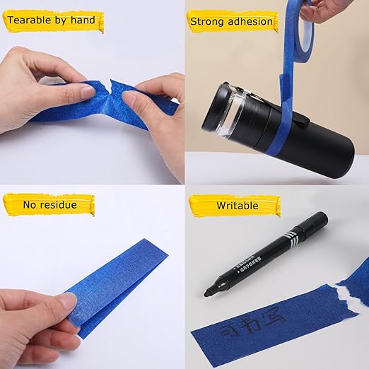 Masking Tape, Master Adhesive Paper Tape, DIY Crafts, Decoration, No Residue - Image 5