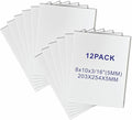 12 Pack Foam Core Board, ZJCEASER 8 x 10 White Poster Board, 3/16" Thickness by Unknown
