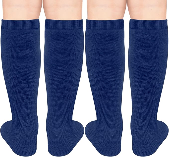 qikqik Toddler Soccer Socks Kids Soccer Socks Boys Baseball Sock Youth Football Sock Girls Softball Accessories Team Sports