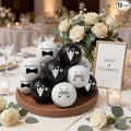Jenaai 12 Pack Funny Golf Balls Easter Bunny Egg Colored Golf Balls Gifts, Novelty Coquette Weeding Sport Golfing Accessories for Men Women, Best Man, Bridesmaid