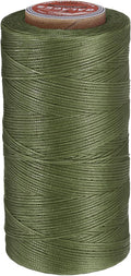 uxcell Flat Leather Sewing Waxed Thread, 270m / 295 Yards Polyester Wax String by uxcell