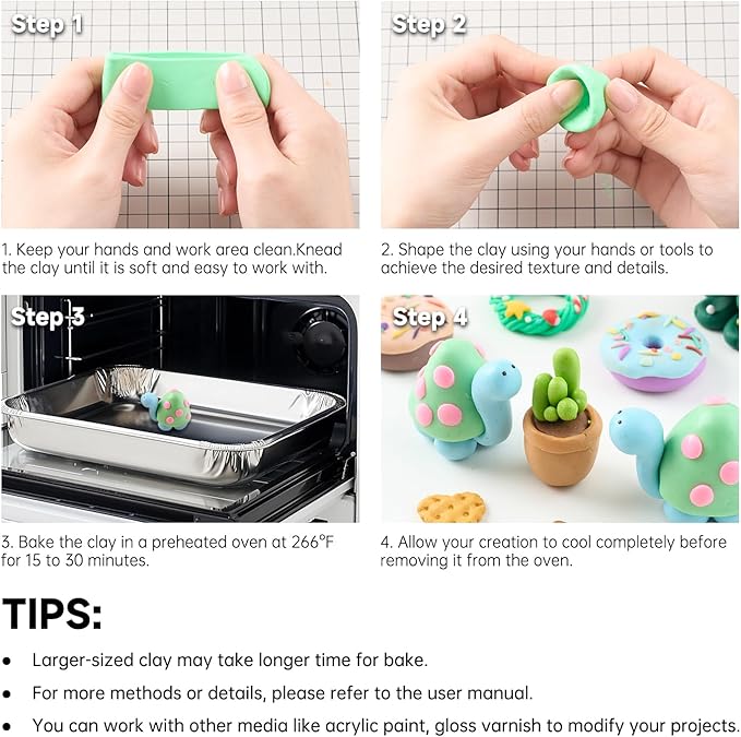 Shuttle Art 112 Colors Polymer Clay Kit - Image 8