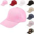 Criss Cross Hat Washed Distressed Baseball Cap Ponytail Hat High Messy Bun Ponycap for Women
