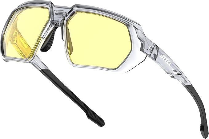 ATTCL Sports Polarized Sunglasses for Men: Womens UV400 Protection, Lightweight Wrap Around TR90 Frame for Fishing Golf