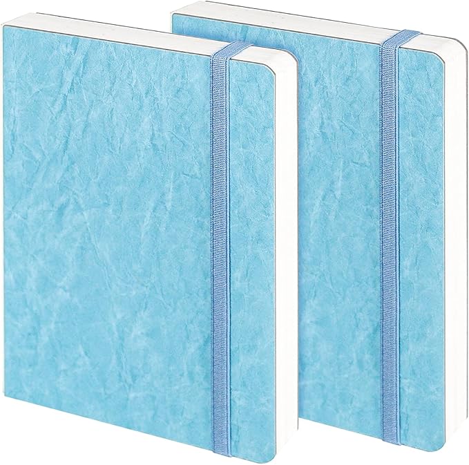 Funto Watercolor Journal, 2 Packs, 44 Pages Each, Cold-Pressed 100% Cotton by FUNTO