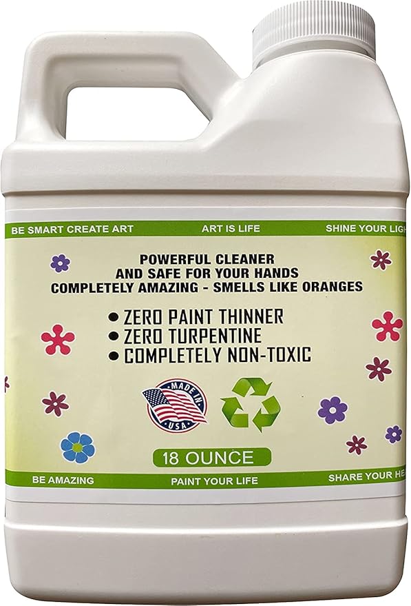 Green Piece® Completely Nontoxic Paint Brush Cleaner - Image 4