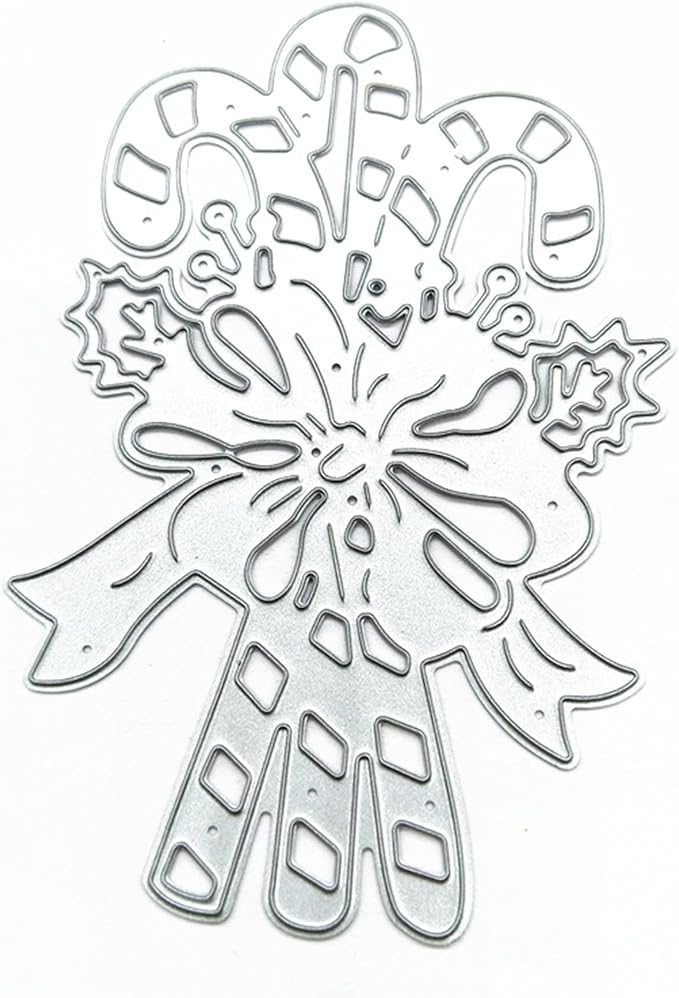 Metal Cutting Dies DIY Merry Christams Embossing Stencil Template Scrapbooking - Image 2