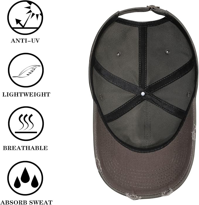 IIN American Flag Baseball Cap for Men Women Low Profile USA Army Tactical Operator Military Plain Dad Hat