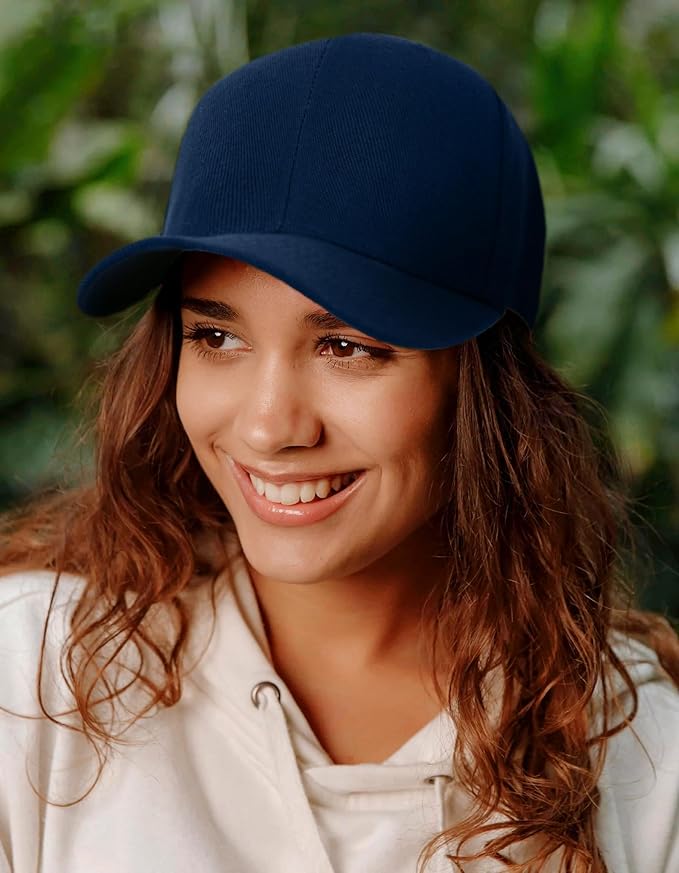 Edoneery Men Women Baseball Cap-Low Profile Adjustable Washed Cotton Golf Dad Hat