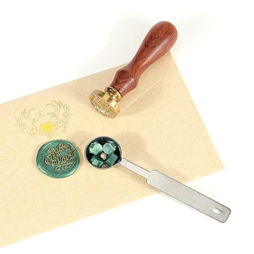 Yoption 360Pcs Metallic Green Sealing Wax Beads, Hexagon Wax Seal Beads - Image 7