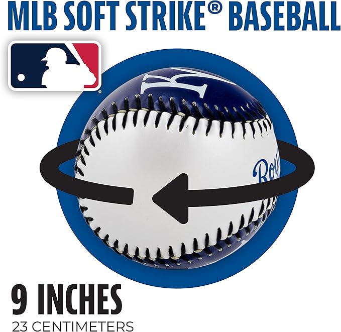 Franklin Sports MLB Team Soft Baseballs - Team Logo - Fan Shop Toy Baseball for Kids - Decoration for Desks and Office