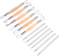 Meuxan Ceramic Pottery & Clay Ribbon Sculpting Tool Kit by Meuxan