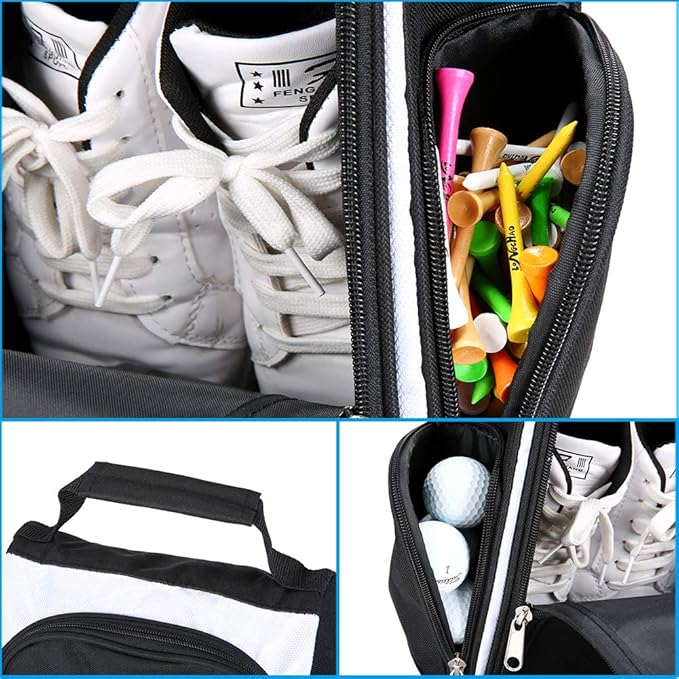 LONGCHAO Golf Shoes Bag for Men Sport Bag - Travel Shoes Case Carry Tote Bag for Sport Golf Tennis and Other Accessories