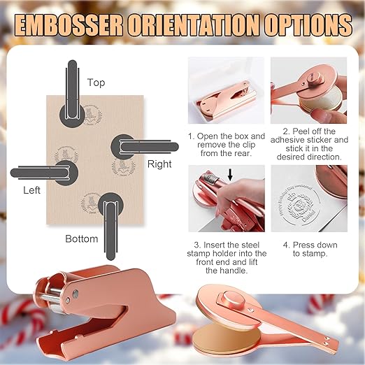 Personalized Book Embosser, Custom Embossing Machine - Image 4