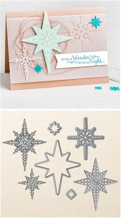 Mvchifay Cutting Dies Happy Birthday Metal Stencils Scrapbooking Tool DIY - Image 2