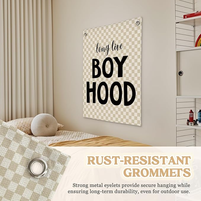 Boys Room Decor, Boys Room Wall Decor Hanging Flag Decor - Image 6