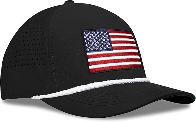 Performance Golf Hat – Adjustable Snapback Trucker Baseball Cap for Men & Women - Jetset Series