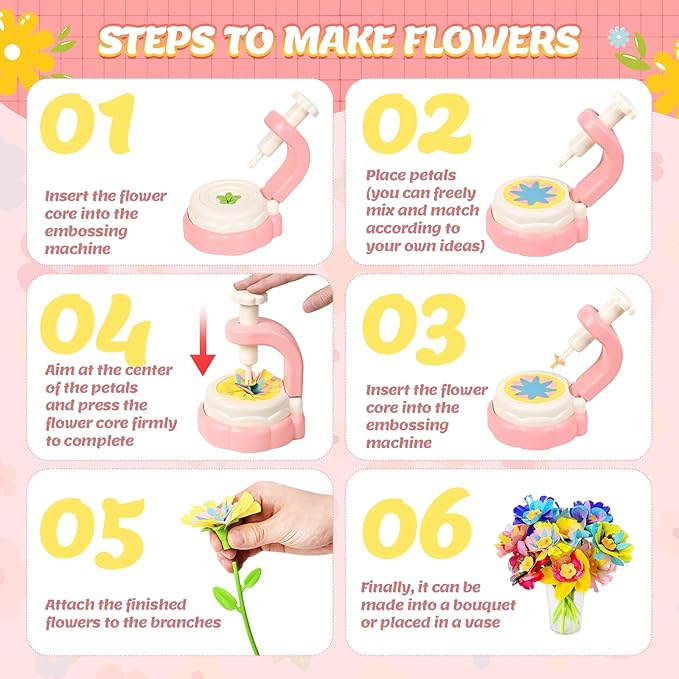 Fabric Flower Bouquets Toys - Image 6