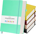 5 Pack Graph Paper Notebook, 312 Numbered Pages Graph Notebook Bulk, 100gsm No by OFFIGIFT