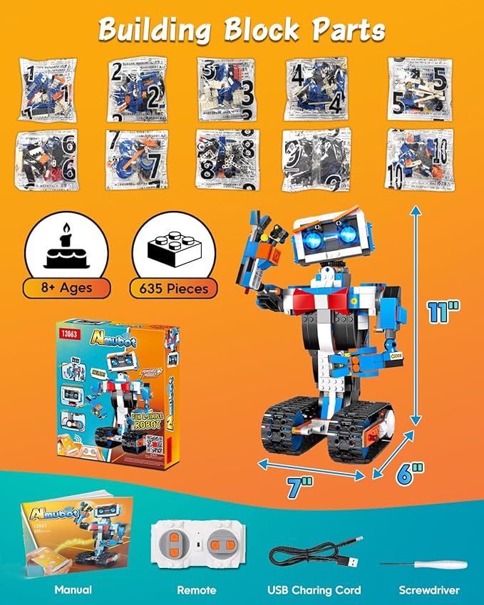 STEM Robot Toys Building Kits, Aukfa Building Toys - Image 7