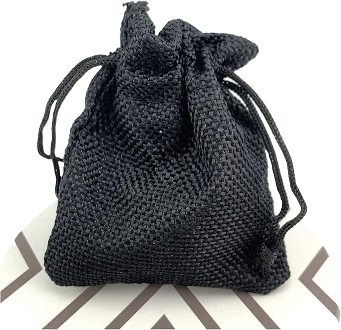 Palmhomee Pack of 25 Burlap Gift Bags - Image 2
