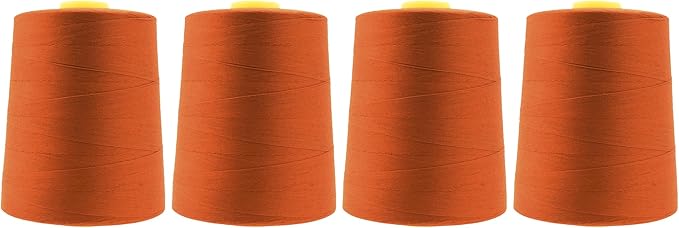 Mandala Crafts 4 Pack of Serger Threads Cones Spools by MandalaCrafts