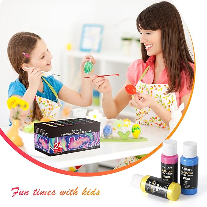 Caliart Iridescent Acrylic Paint - Image 7
