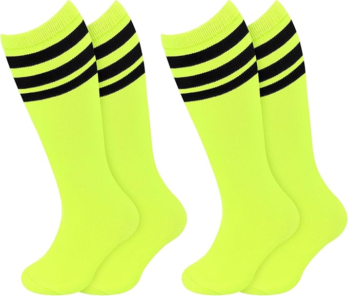 Olreco Toddler Soccer Socks Kids Baseball Socks Youth Softball Sock for Girls Boys Football Sock Boys Athletic Accessories