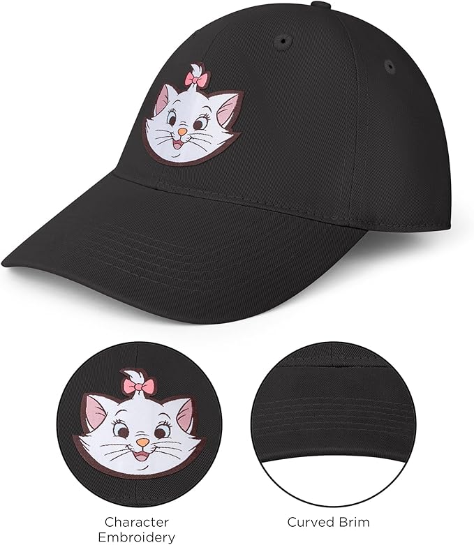 Disney Adult Baseball Cap, The Aristocats, Marie Adjustable Dad Hat