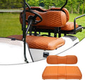 Golf Cart Seat Covers for EZGO TXT Club Car DS Gas or Electric OEM Regular Seat Cushion, No Staple, Golf Cart Vinyl Replacement Seat Cover