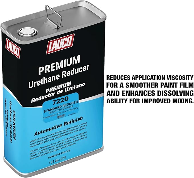 LAUCO Standard Urethane Grade Reducer, 2 Gallons, 60°F - Image 4