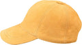 Suede Leather Baseball Cap – Unstructured 6 Panel Adjustable Strapback Hat for Men & Women