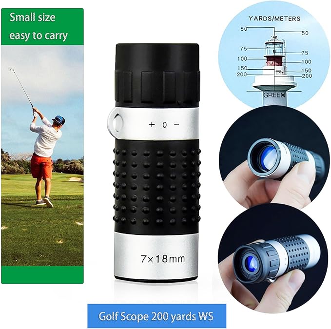 SANTA CASA Golf Gift Set - Complete Golfing Accessories for Men & Women, Dad, with 3 Golf Balls, Bag Case, Rangefinder, Tees, Brush, Divot Knife, Scorer & Ball Clamp, Essentials Golf Accessories