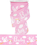 MEEDEE Pink Baby Ribbon for Baby Shower by MEEDEE