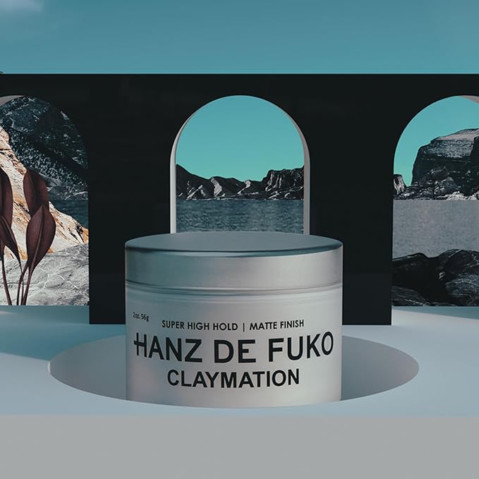 Hanz de Fuko Claymation – Premium Men’s Hair Styling Clay - Image 6