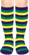 Olreco 1 Pack Toddler Kids Youth Soccer Socks Girls Boys Baseball Socks Youth Knee High Softball Football Accessories Cotton