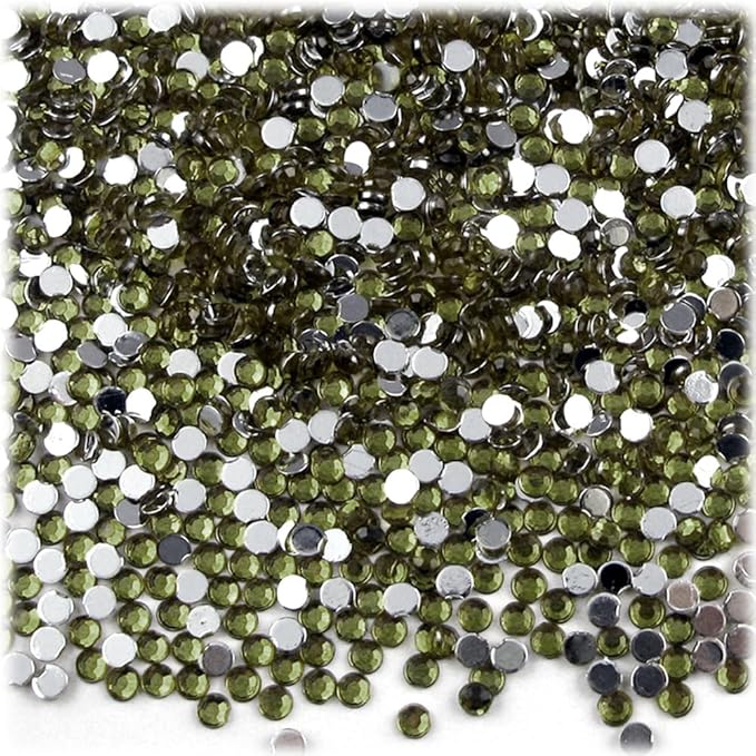 The Crafts Outlet 5-PK Set, Round 3mm Rhinestones - Image 9