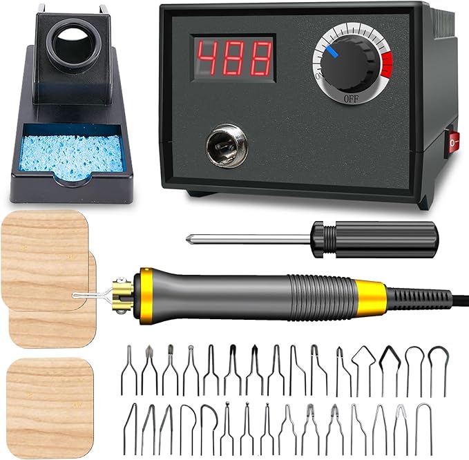 FIRElood Wood Burning Tool, Wood Burning kit Pen 25~750℃, Professional Wood by FIRElood