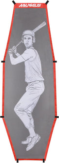 Baseball Softball Batter Dummy,Pitching Target,with Adjustable Strike Zone Attachment,Pitching Aid for Improved Accuracy