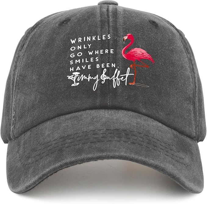 Jimmy Music Buffett Accessories Hats Its 5 Oclock Some Where Baseball Cap Mom Hat Pigment Black Womens Bucket