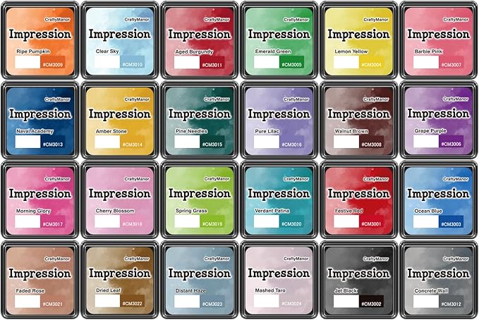 CraftyManor Mini Smudge Ink Pads by CraftyManor